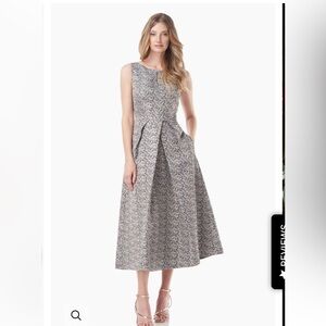 Kay Unger- MARLENA TEA LENGTH DRESS